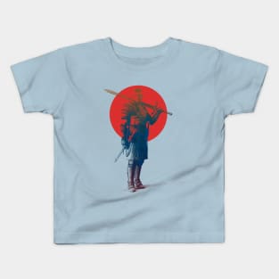 Warrior and sword Kids T-Shirt